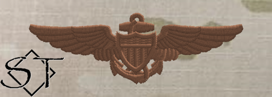 USCG Aviator Pilot Wings-OCP Spice Brown
