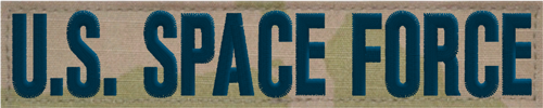 OCP Branch Tape-Space Blue Thread U.S. SPACE FORCE